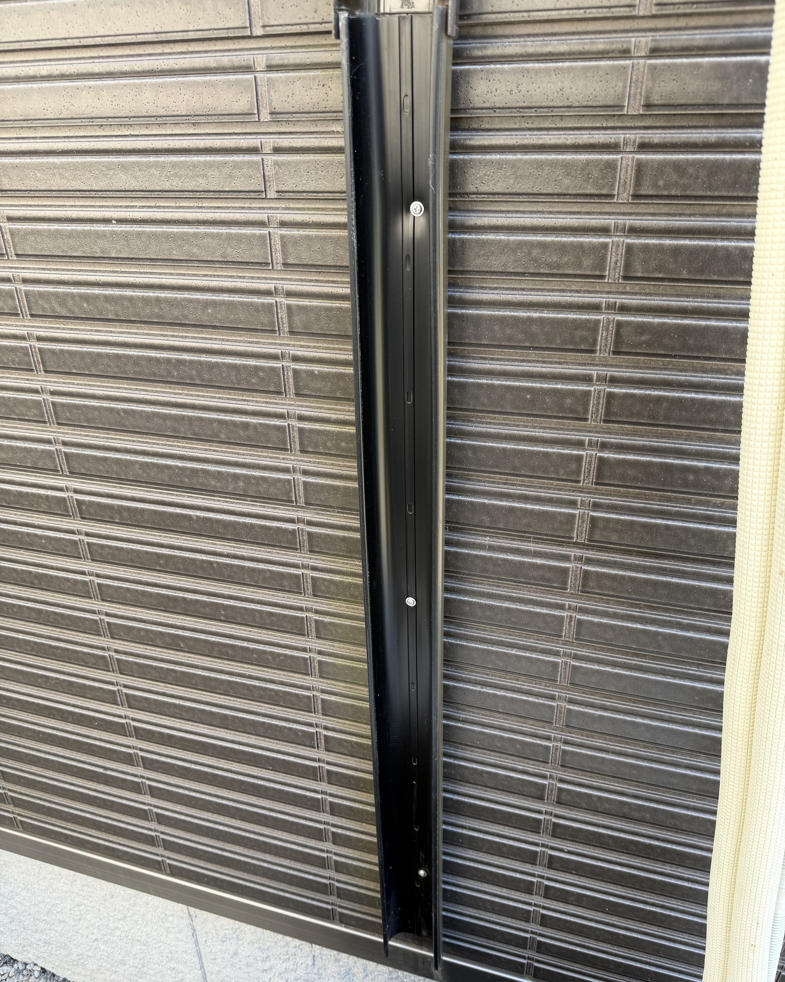 積水ハウスのベール版外壁の屋外化粧カバーの手直し