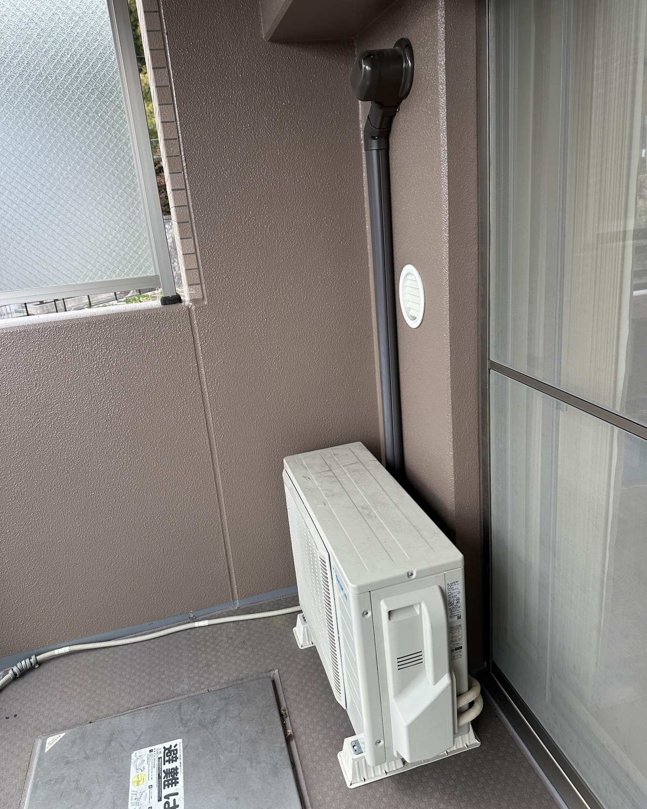 室外機の配管