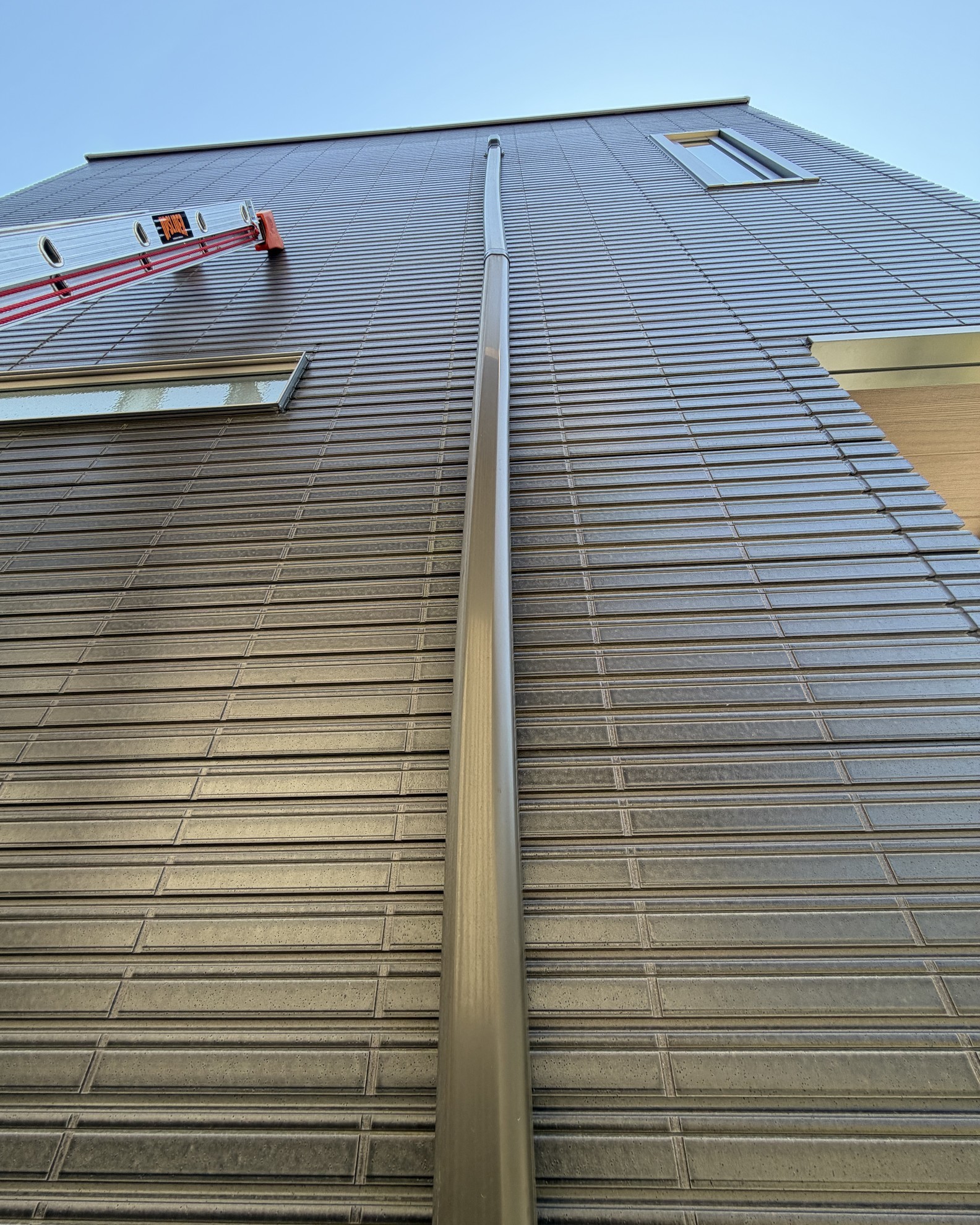 積水ハウスのベール版外壁の屋外化粧カバーの手直し