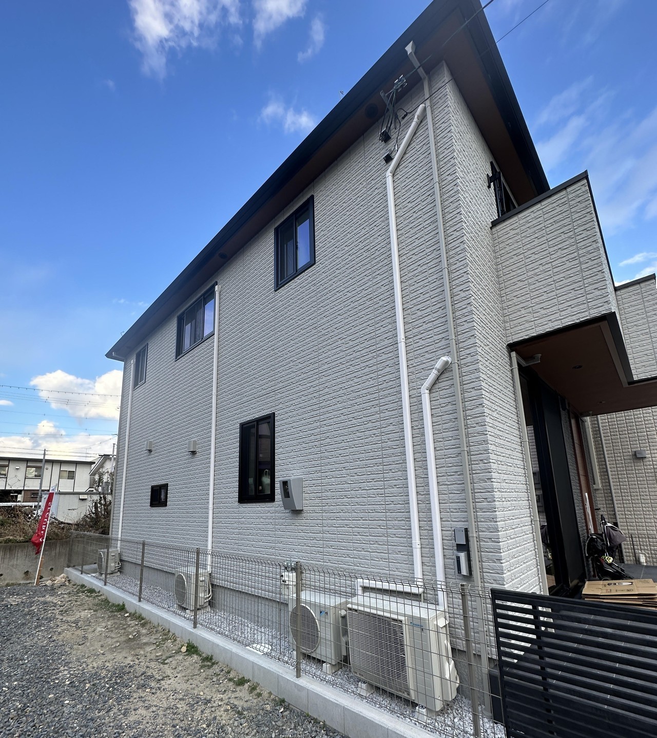 大津市｜大和ハウス・軽量鉄骨・高所作業