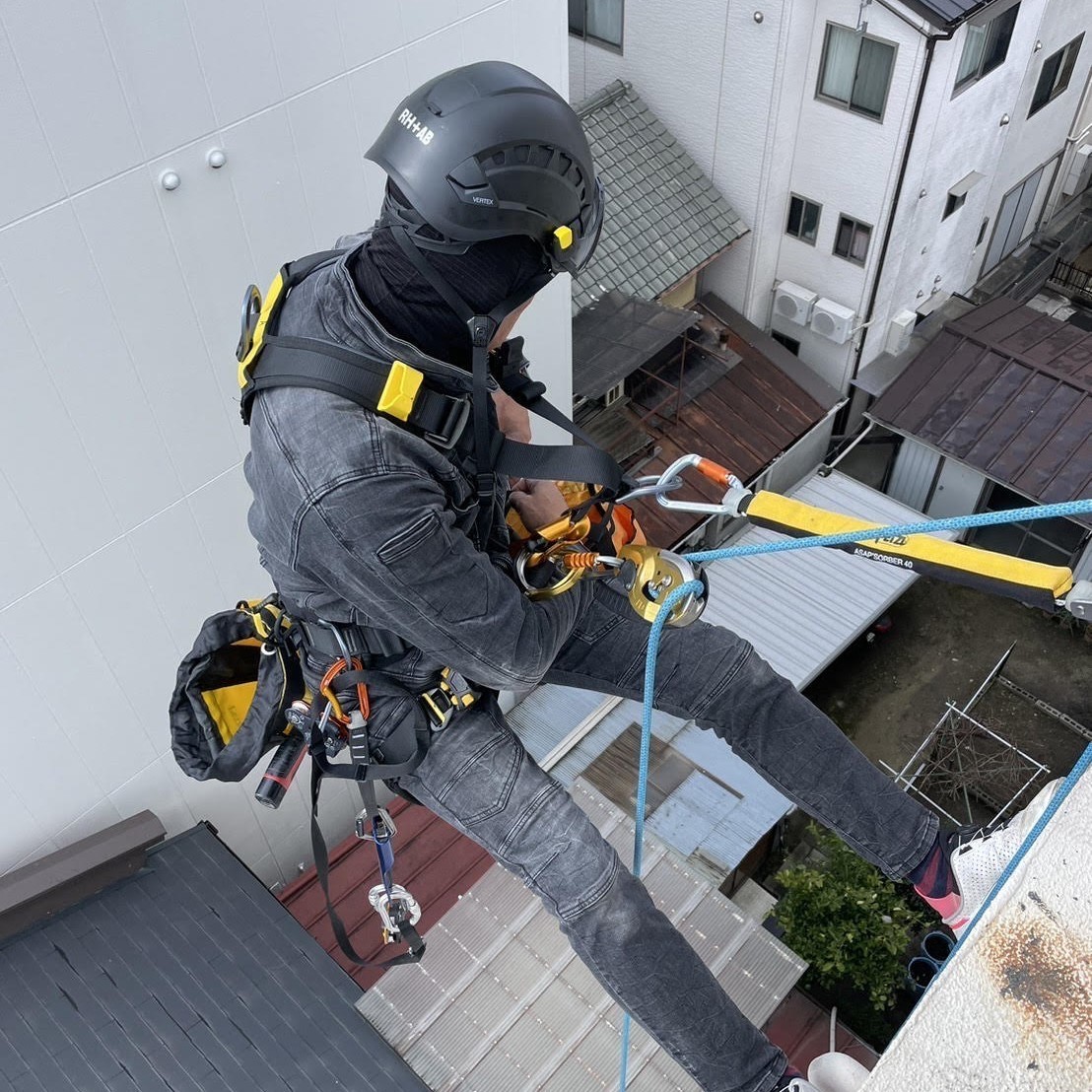 高所作業・ロープアクセス工法