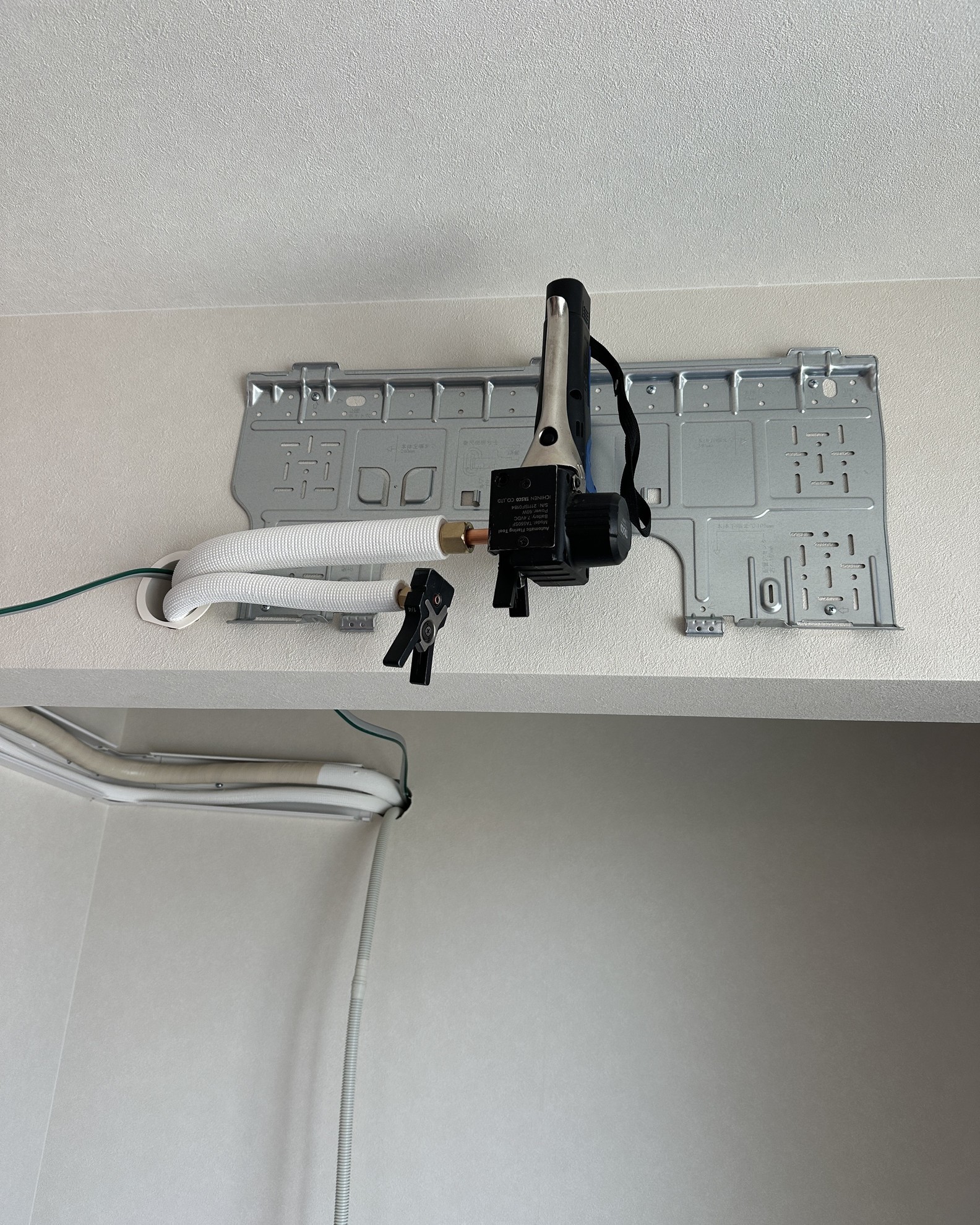 隠ぺい配管工事