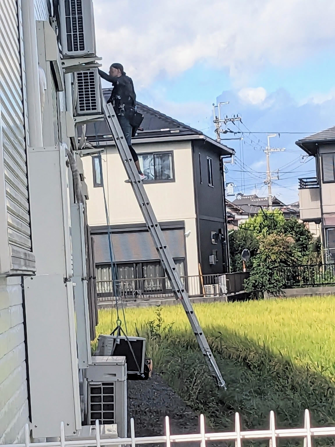 エアコン取り付け打ち合わせ