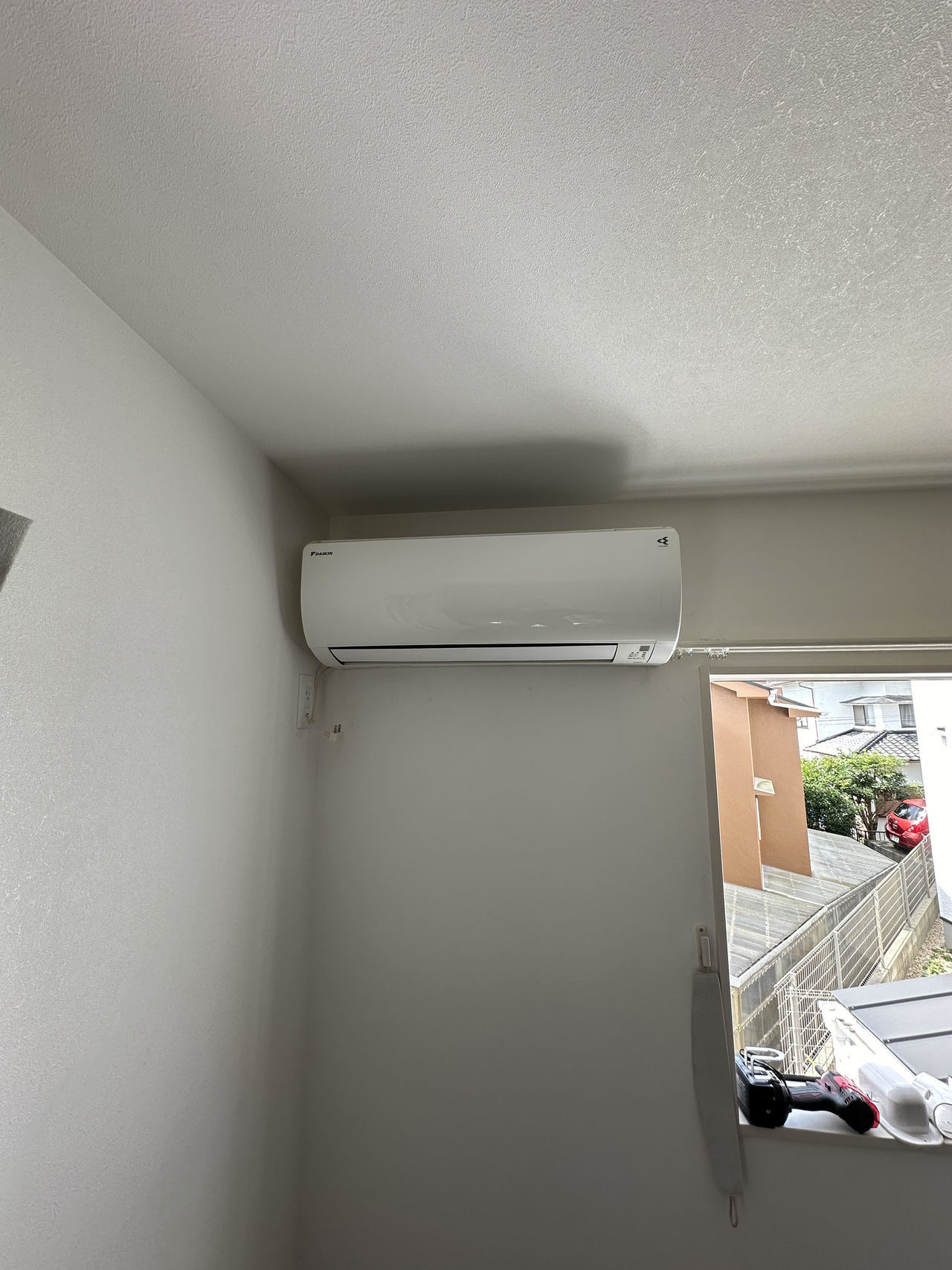 子供部屋のエアコン取り付け