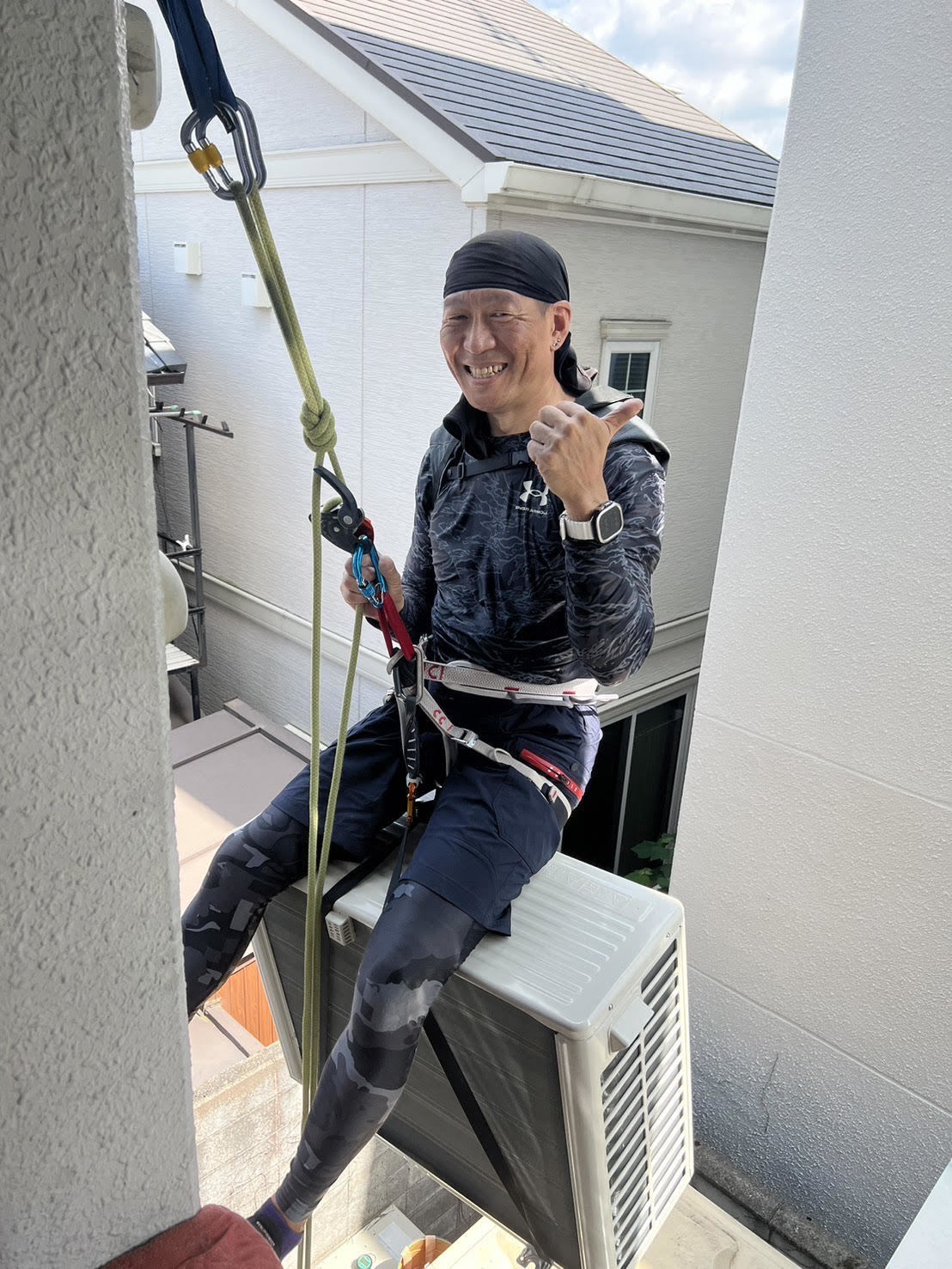 高所作業・ロープアクセス工法